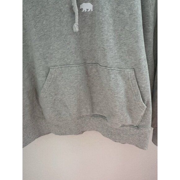 OLD NAVY California 1994 Womens Fleece Hoodie Sweatshirt Large Grey Kangaroo - Picture 2 of 8